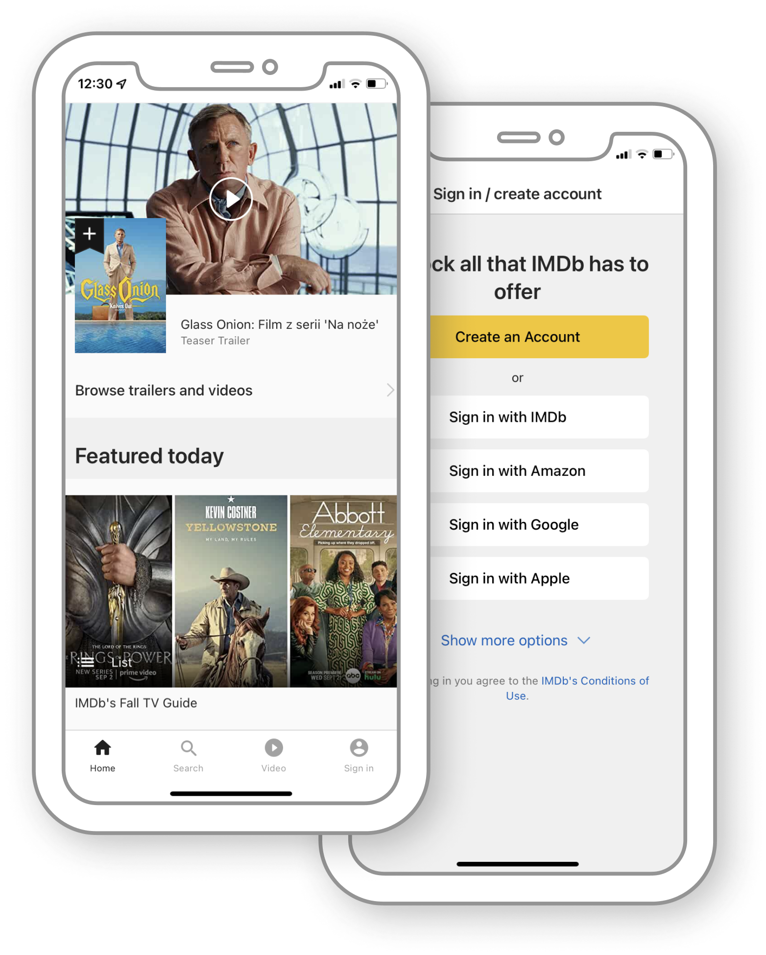 Imdb app image