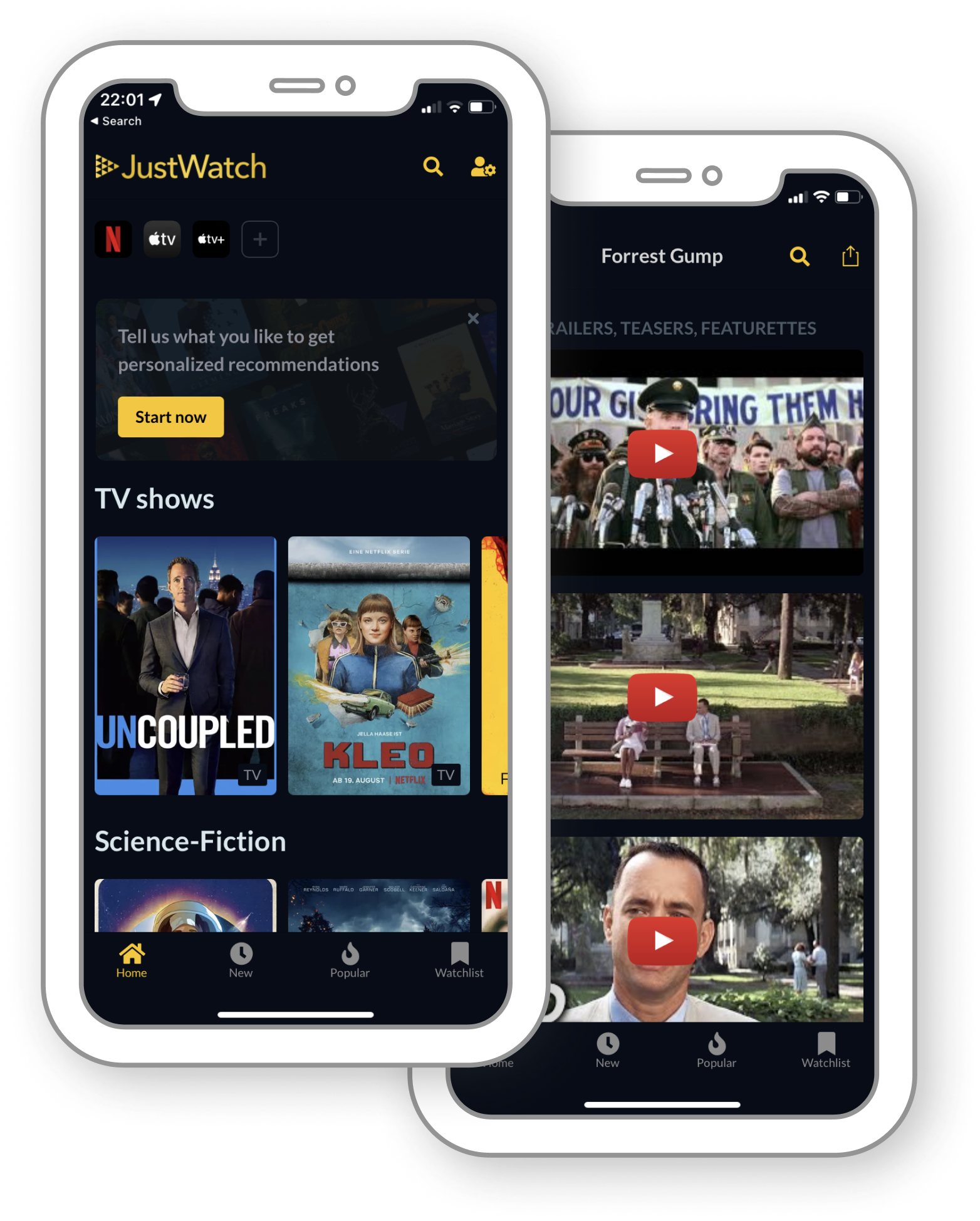 JustWatch app image